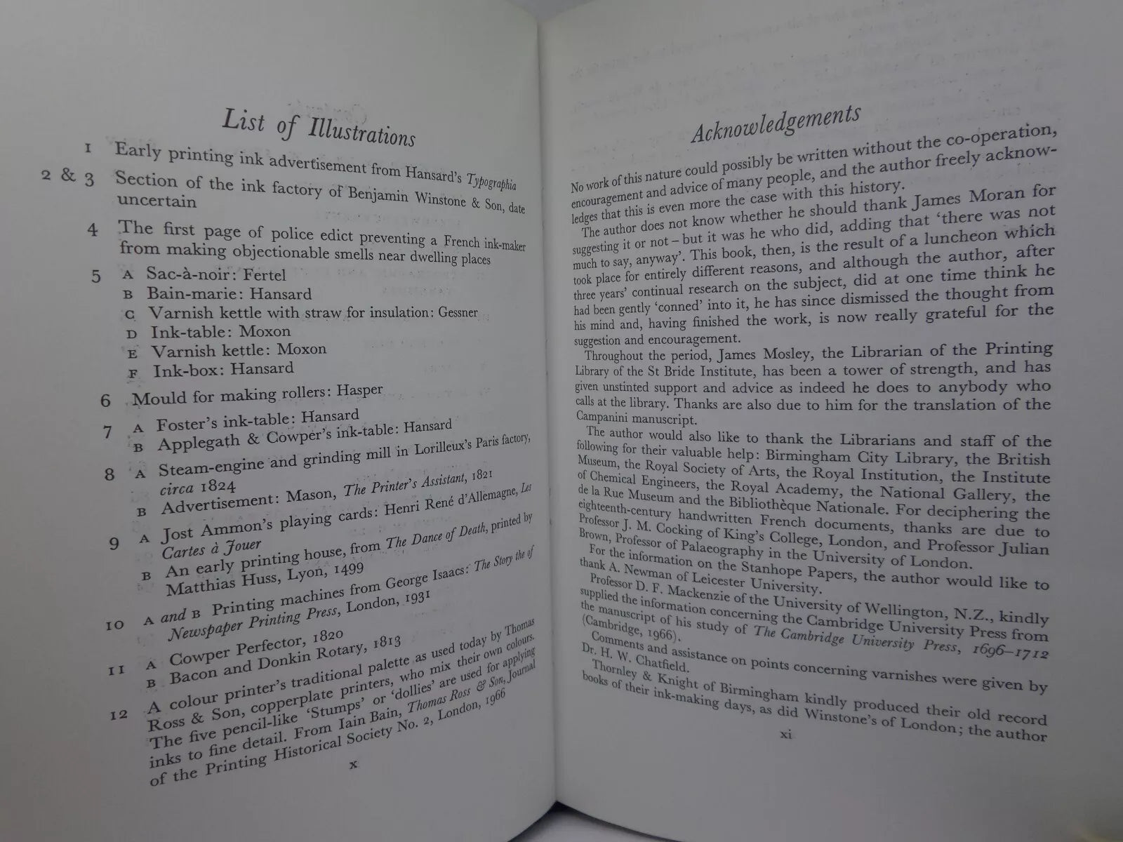HISTORY OF PRINTING INK, BALLS AND ROLLERS 1440-1850 BY C.H. BLOY 1967