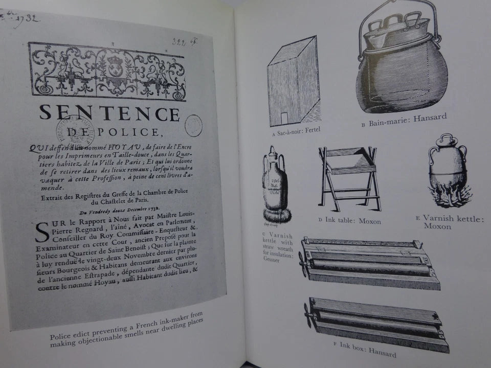 HISTORY OF PRINTING INK, BALLS AND ROLLERS 1440-1850 BY C.H. BLOY 1967