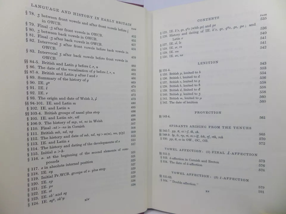 LANGUAGE AND HISTORY IN EARLY BRITAIN BY KENNETH JACKSON 1971 HARDCOVER