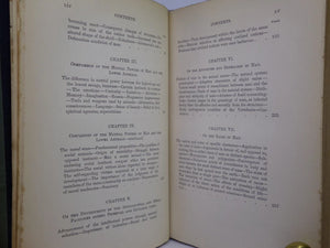 THE DESCENT OF MAN BY CHARLES DARWIN 1888 IN TWO VOLUMES