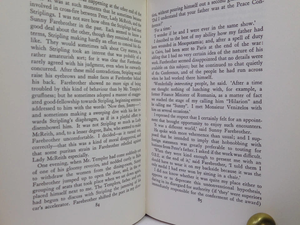 A QUESTION OF UPBRINGING BY ANTHONY POWELL 1969