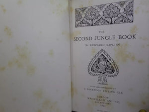 THE SECOND JUNGLE BOOK BY RUDYARD KIPLING 1895 FIRST EDITION