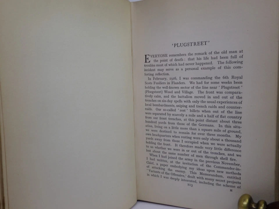 THOUGHTS AND ADVENTURES BY WINSTON S. CHURCHILL 1932