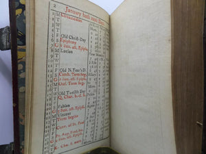 THE COURT & CITY REGISTER; OR, GENTLEMAN'S COMPLETE ANNUAL CALENDAR FOR 1781 BY RICHARD SAUNDERS