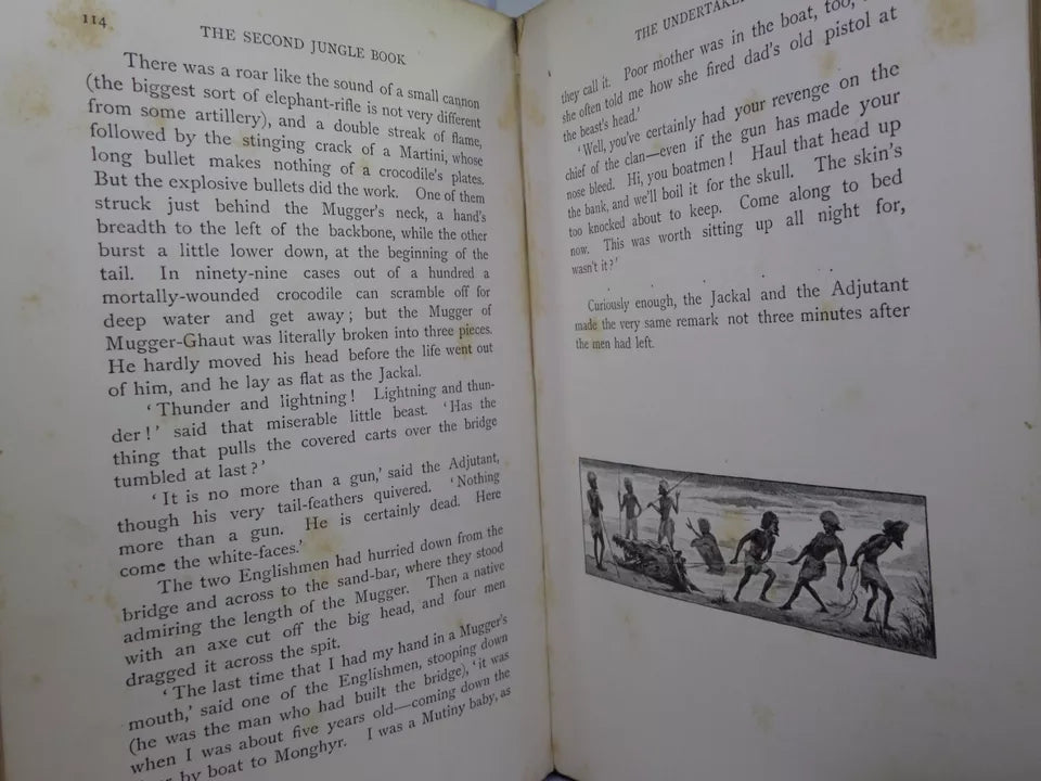 THE SECOND JUNGLE BOOK BY RUDYARD KIPLING 1895 FIRST EDITION