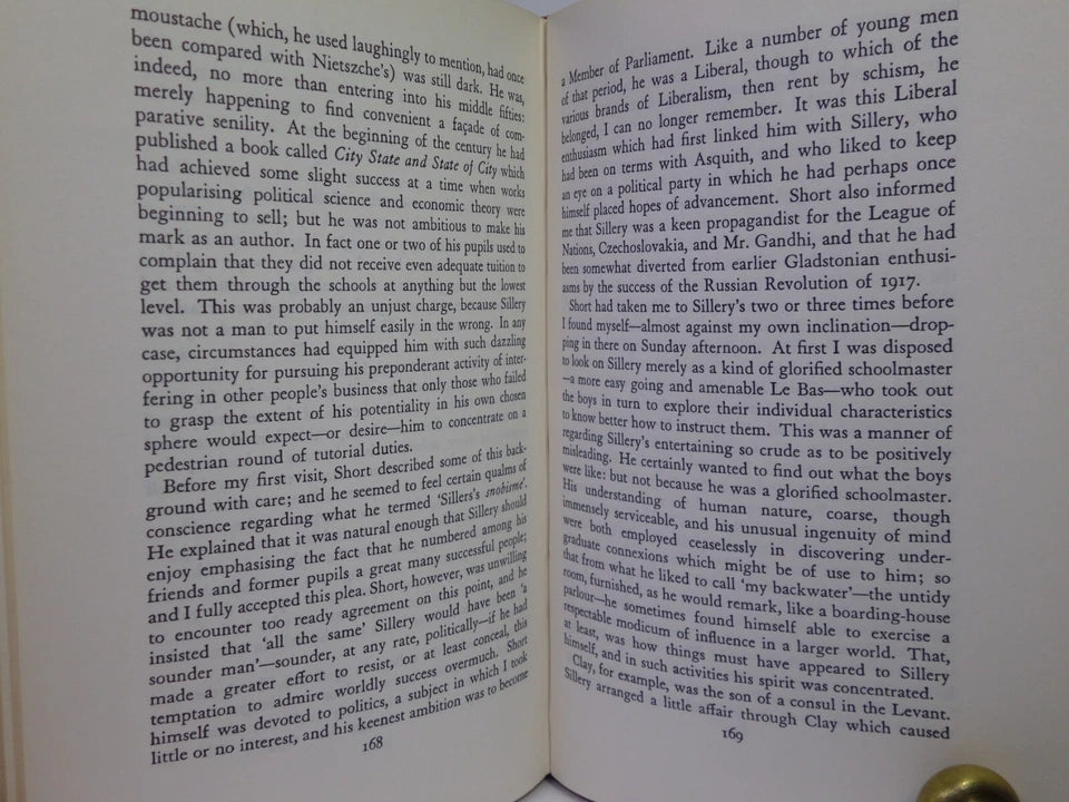 A QUESTION OF UPBRINGING BY ANTHONY POWELL 1969