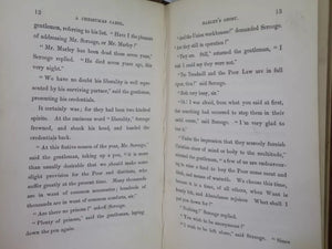 A CHRISTMAS CAROL BY CHARLES DICKENS 1844 FOURTH EDITION