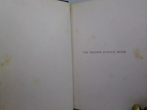 THE SECOND JUNGLE BOOK BY RUDYARD KIPLING 1895 FIRST EDITION