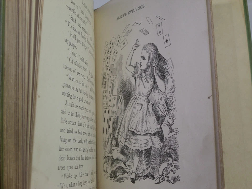ALICE'S ADVENTURES IN WONDERLAND BY LEWIS CARROLL 1898 PEOPLE'S EDITION
