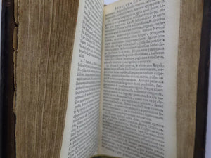 C. CORNELIUS TACITUS CUM OPTIMIS EXEMPLARIBUS COLLATUS 1678 COEVAL BINDING