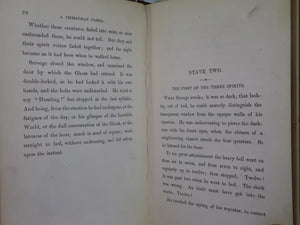 A CHRISTMAS CAROL BY CHARLES DICKENS 1844 FOURTH EDITION