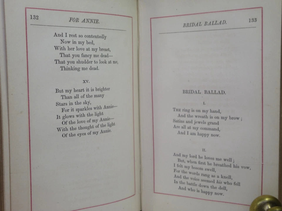 THE POETICAL WORKS OF EDGAR ALLAN POE C.1870
