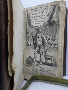 C. CORNELIUS TACITUS CUM OPTIMIS EXEMPLARIBUS COLLATUS 1678 COEVAL BINDING