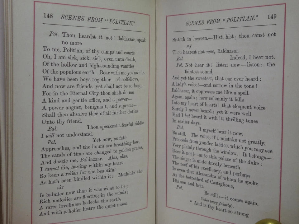 THE POETICAL WORKS OF EDGAR ALLAN POE C.1870