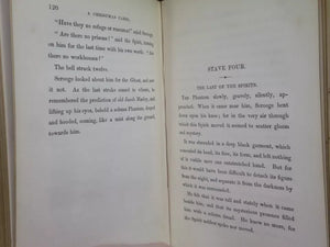 A CHRISTMAS CAROL BY CHARLES DICKENS 1844 FOURTH EDITION