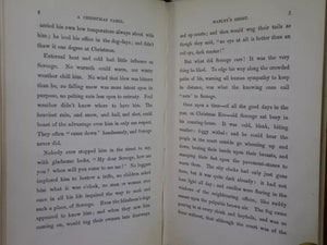 A CHRISTMAS CAROL BY CHARLES DICKENS 1844 FOURTH EDITION