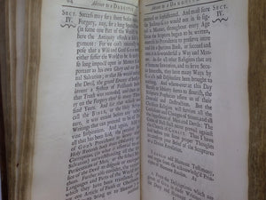 RELIGIOUS AND CHRISTIAN ADVICE TO A DAUGHTER WRITTEN BY A LADY 1714