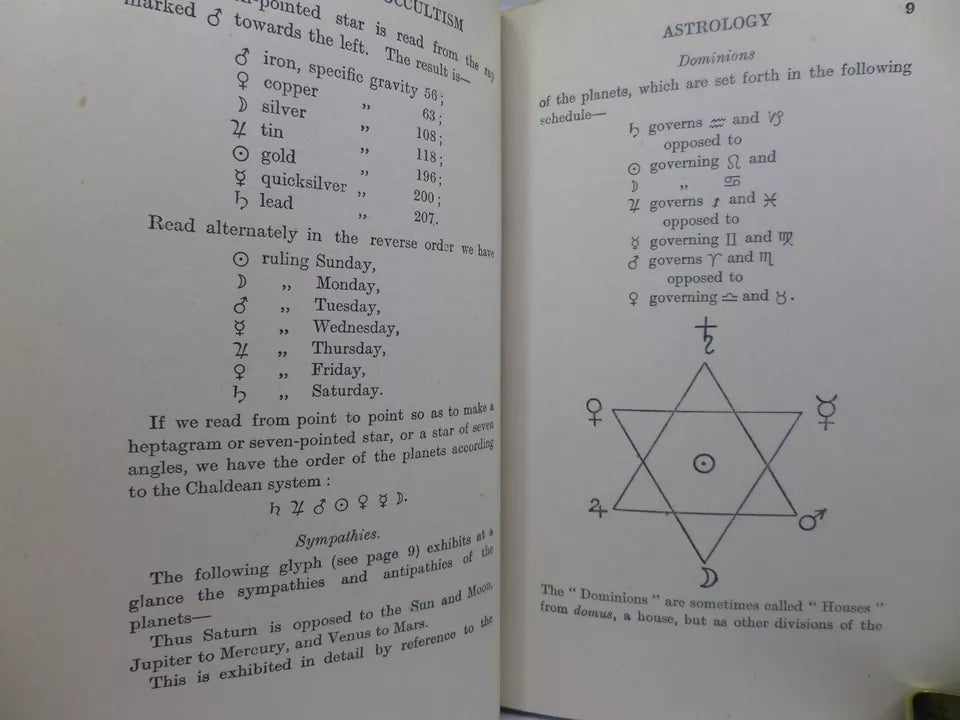 A MANUAL OF OCCULTISM BY SEPHARIAL 1918 [WALTER GORN OLD]