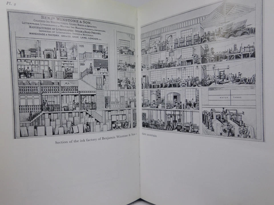 HISTORY OF PRINTING INK, BALLS AND ROLLERS 1440-1850 BY C.H. BLOY 1967