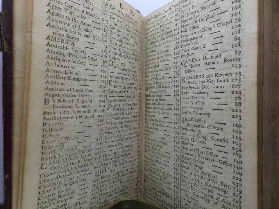 THE COURT & CITY REGISTER; OR, GENTLEMAN'S COMPLETE ANNUAL CALENDAR FOR 1778 BY RICHARD SAUNDERS