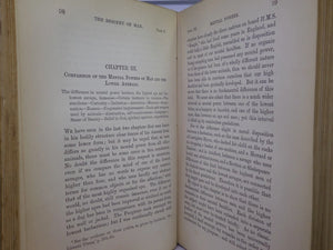 THE DESCENT OF MAN BY CHARLES DARWIN 1888 IN TWO VOLUMES