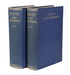 CAPTAIN R. F. SCOTT'S LAST EXPEDITION 1913 FIRST EDITION IN TWO VOLUMES