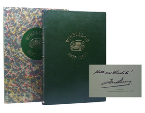 100 YEARS OF WIMBLEDON 1877 - 1977 BY LANCE TINGAY, SIGNED LIMITED EDITION