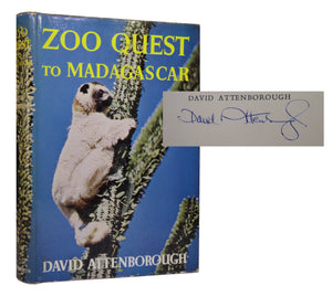 ZOO QUEST TO MADAGASCAR BY DAVID ATTENBOROUGH 1961 SIGNED FIRST EDITION