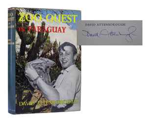 ZOO QUEST TO PARAGUAY BY DAVID ATTENBOROUGH 1959 SIGNED FIRST EDITION