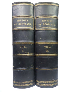 THE PICTORIAL HISTORY OF SCOTLAND BY JAMES TAYLOR CA.1859 FINE LEATHER BINDINGS