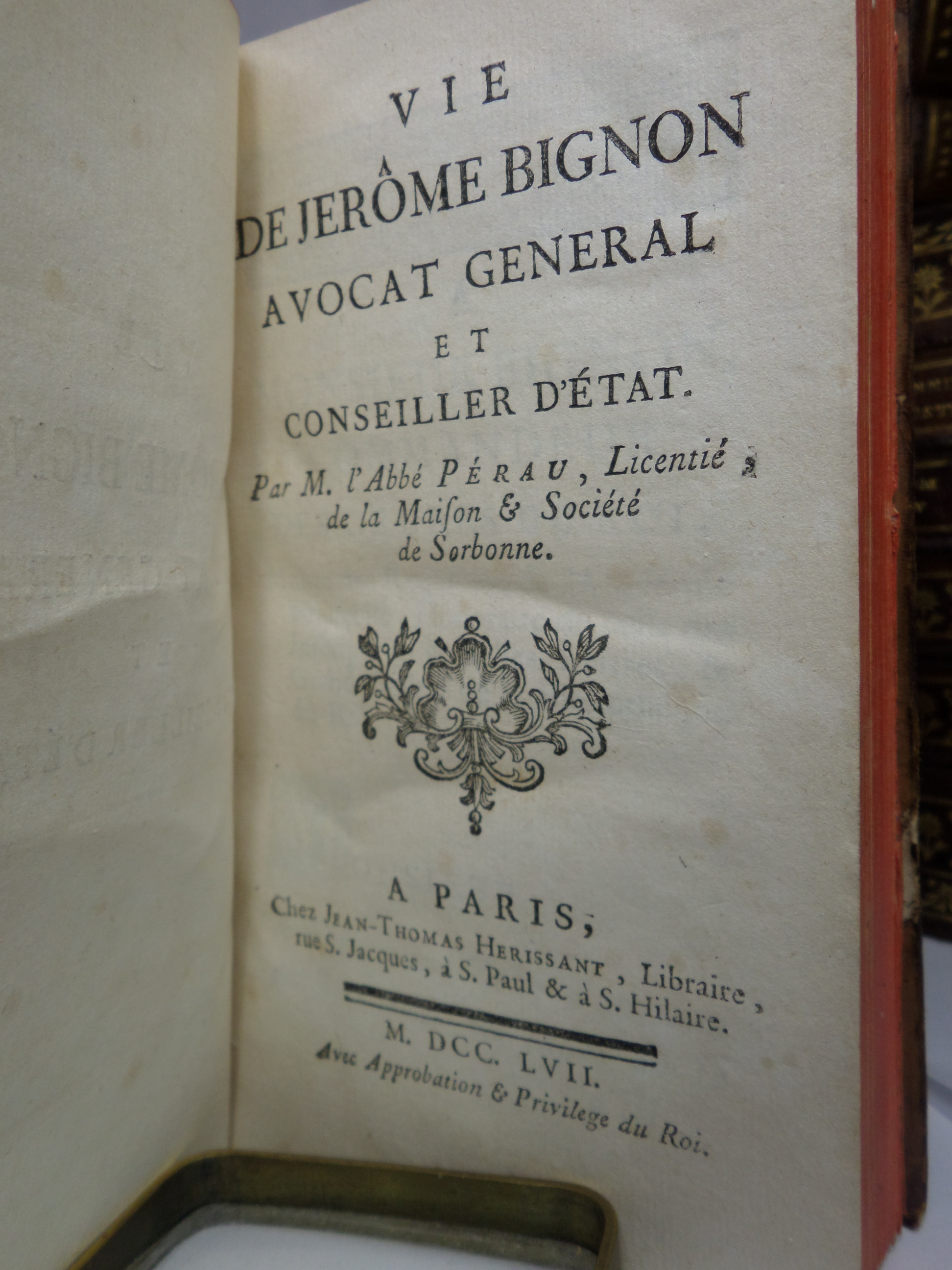 LES VIES DES HOMME ILLUSTRES DE LA FRANCE BY D'AUVIGNY, PERAU & TURPIN 1739-1775 IN 27 VOLUMES [THE ILLUSTRIOUS MEN OF FRANCE]