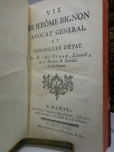 LES VIES DES HOMME ILLUSTRES DE LA FRANCE BY D'AUVIGNY, PERAU & TURPIN 1739-1775 IN 27 VOLUMES [THE ILLUSTRIOUS MEN OF FRANCE]