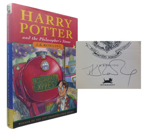 HARRY POTTER AND THE PHILOSOPHER'S STONE 1997 SIGNED BY J.K. ROWLING, 16TH PRINT