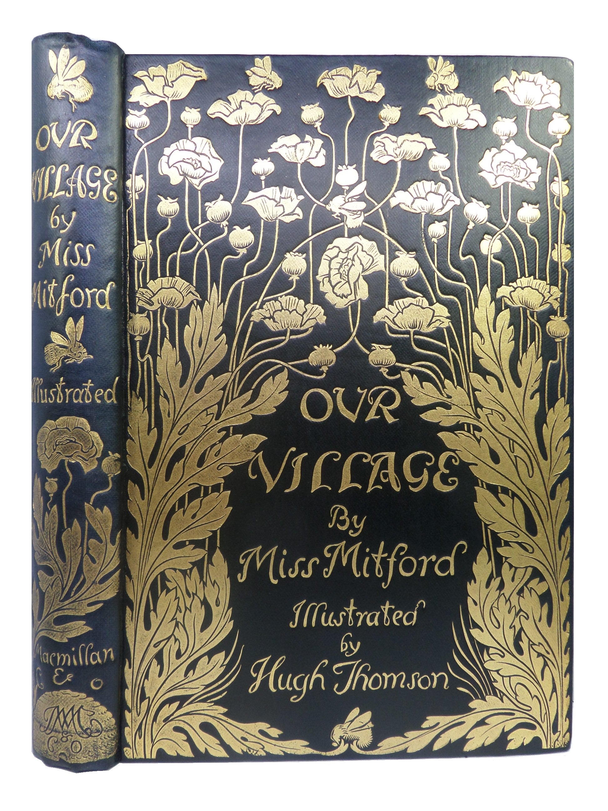 OUR VILLAGE BY MARY RUSSELL MITFORD 1893 HUGH THOMSON ILLUSTRATIONS