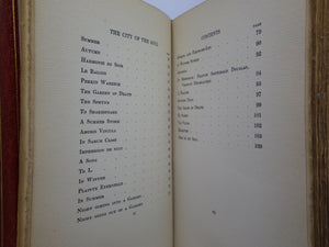 THE CITY OF THE SOUL BY ALFRED DOUGLAS 1899 SECOND EDITION, BUMPUS FINE BINDING