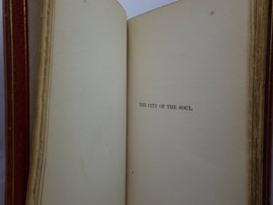 THE CITY OF THE SOUL BY ALFRED DOUGLAS 1899 SECOND EDITION, BUMPUS FINE BINDING