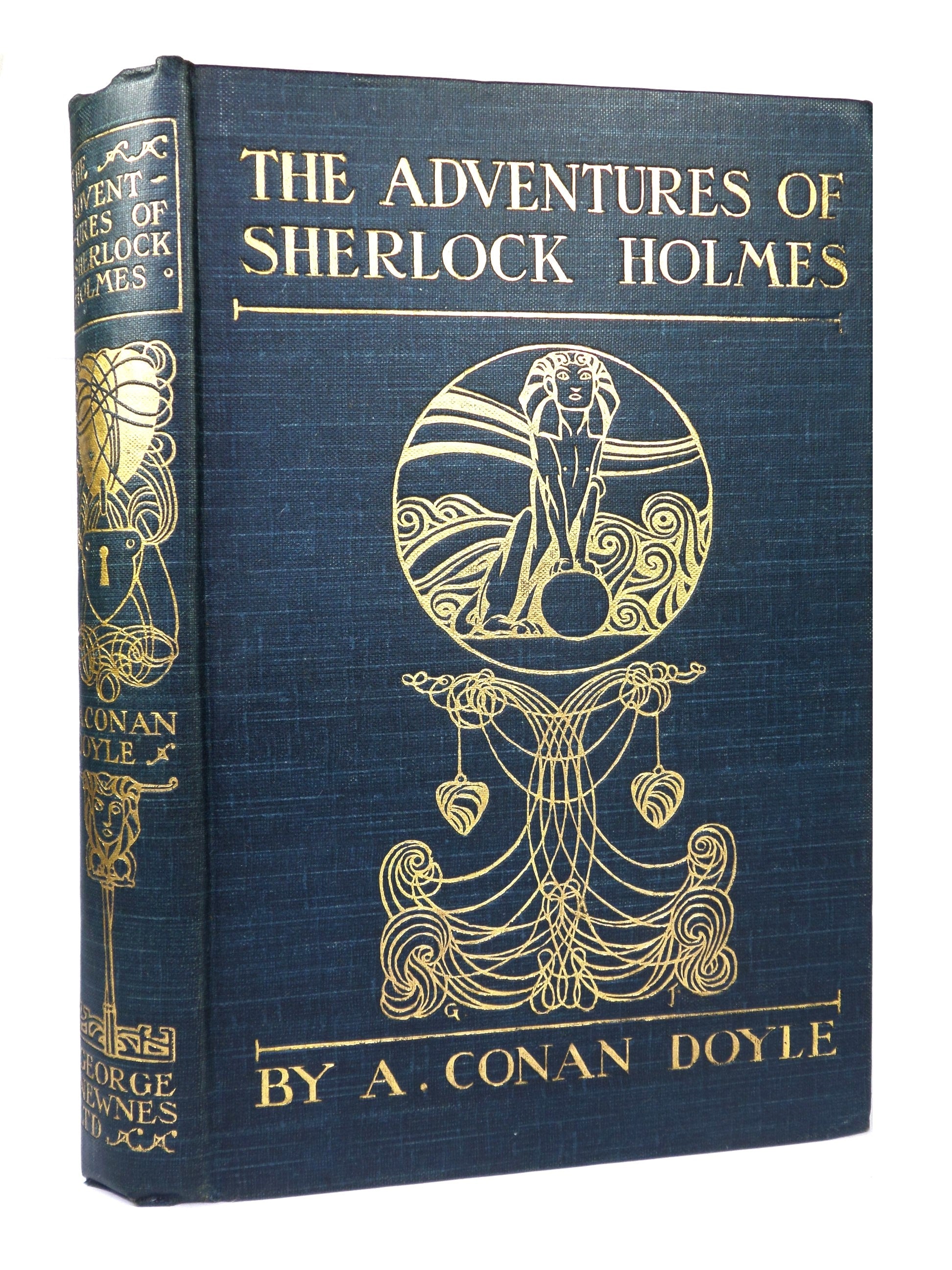 THE ADVENTURES OF SHERLOCK HOLMES BY ARTHUR CONAN DOYLE 1902 SOUVENIR EDITION