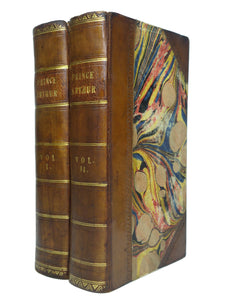 LA MORT D'ARTHUR BY THOMAS MALORY 1816 LEATHER BOUND IN TWO VOLUMES