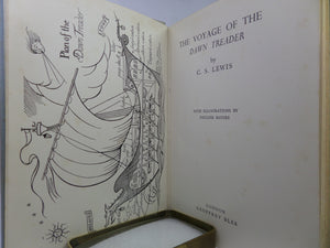 THE VOYAGE OF THE DAWN TREADER BY C. S. LEWIS 1952 FIRST EDITION