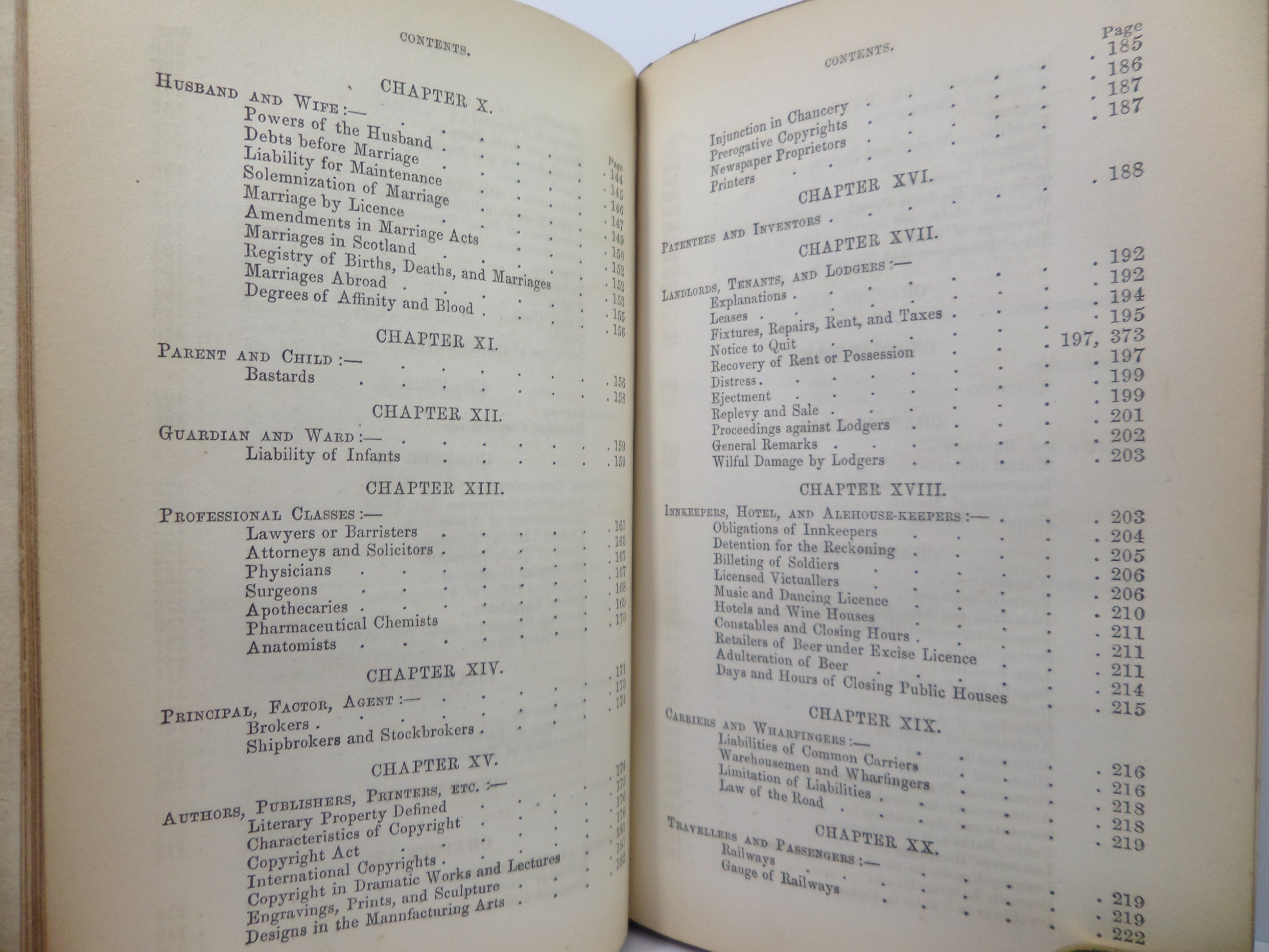 CABINET LAWYER: A POPULAR DIGEST OF THE LAWS OF ENGLAND 1857 LEATHER BINDING