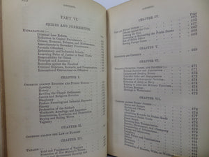 CABINET LAWYER: A POPULAR DIGEST OF THE LAWS OF ENGLAND 1857 LEATHER BINDING