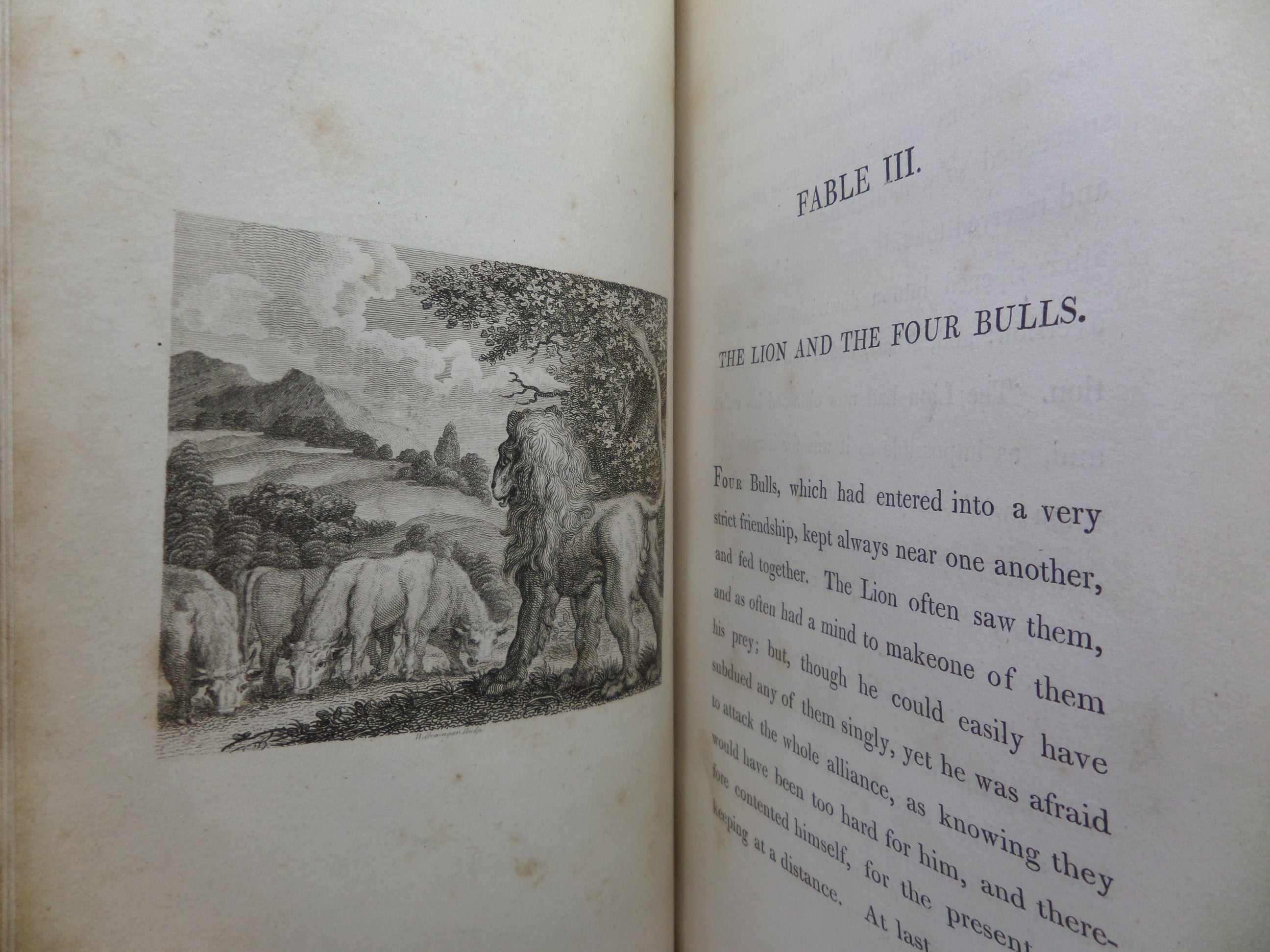 THE FABLES OF AESOP 1793 IN TWO VOLUMES, FINELY BOUND BY WILLIAM JACKSON