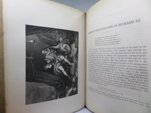 THE WORKS OF WILLIAM HOGARTH CA.1840 LEATHER BOUND IN TWO VOLUMES