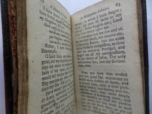 A MANUAL OF PRAYERS FOR THE USE OF THE SCHOLARS OF WINCHESTER COLLEGE 1692