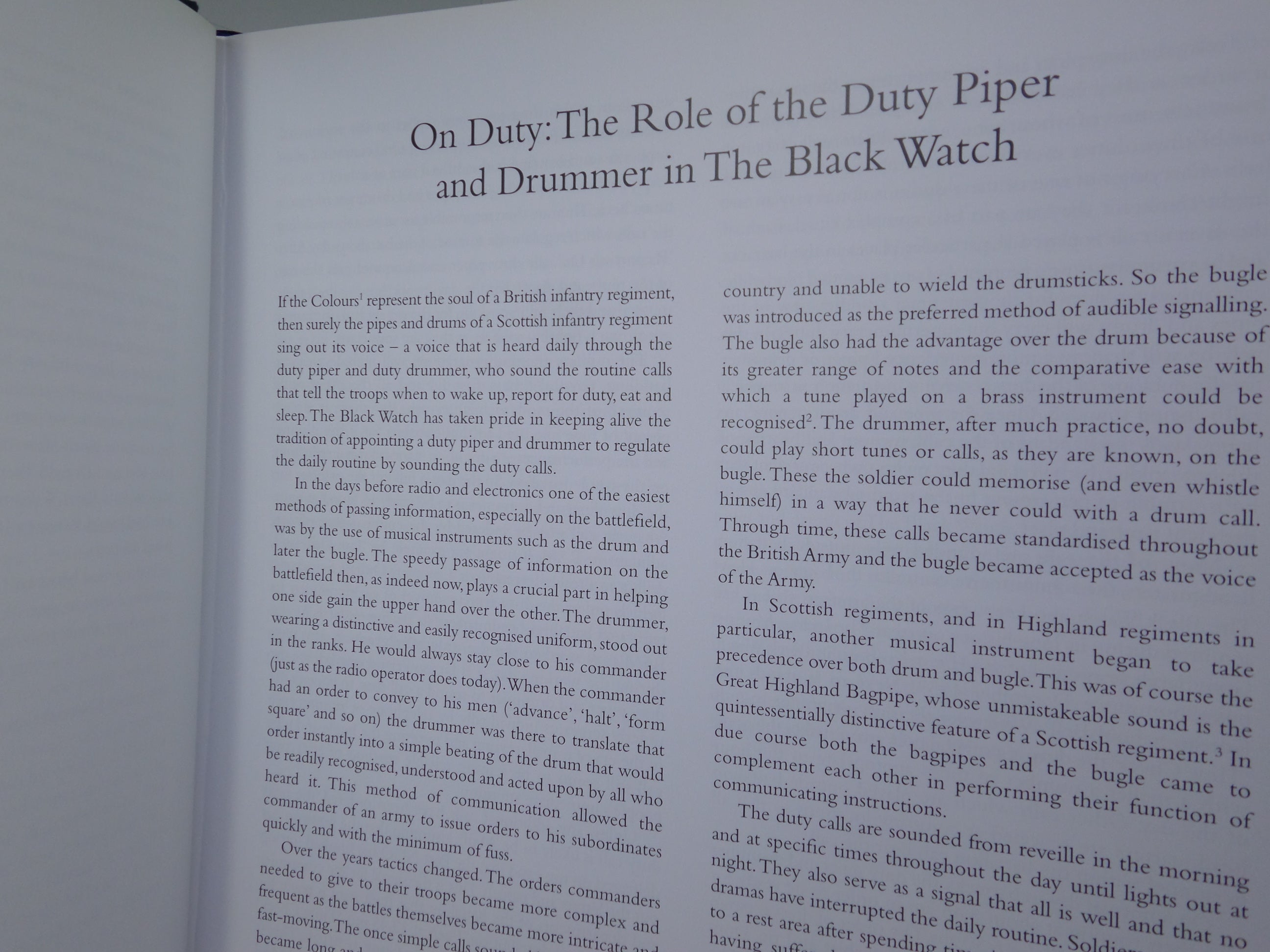 A COLLECTION OF PIPE MUSIC OF THE BLACK WATCH (ROYAL HIGHLAND REGIMENT) HARDBACK