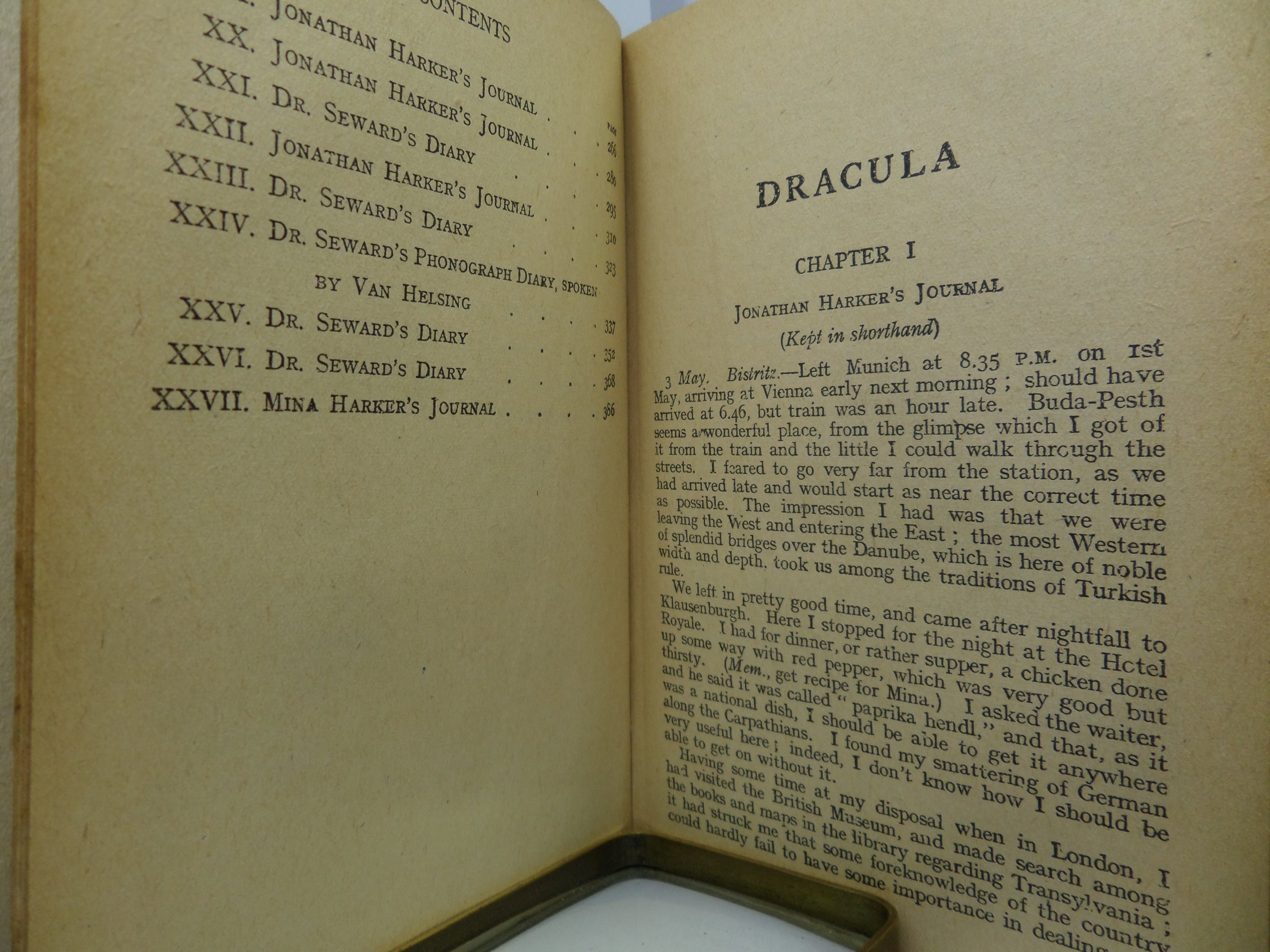 DRACULA BY BRAM STOKER 1927 SEVENTEENTH EDITION