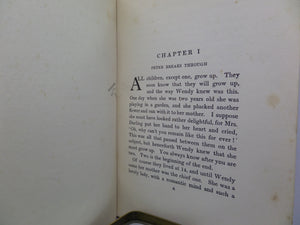 PETER AND WENDY BY J. M. BARRIE ILLUSTRATED BY F. D. BEDFORD 1911 THIRD PRINTING