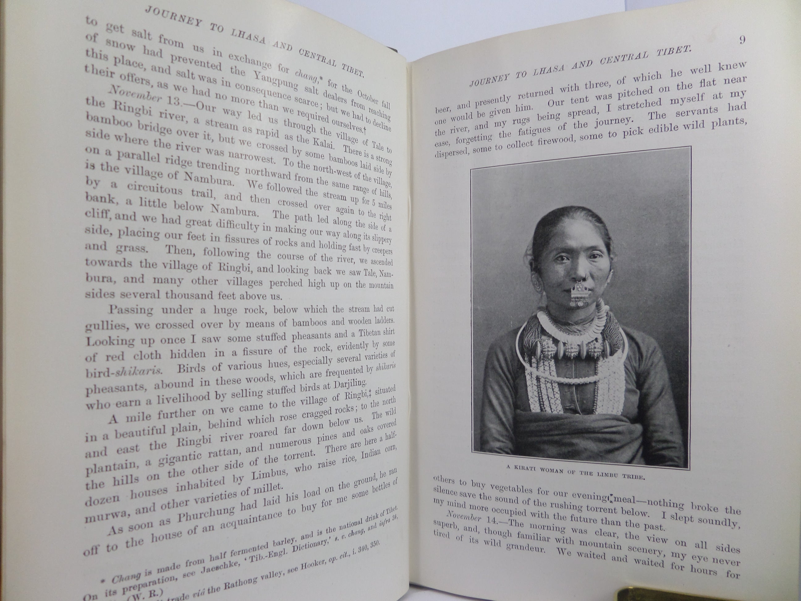 JOURNEY TO LHASA AND CENTRAL TIBET BY SARAT CHANDRA DAS 1902 FIRST EDITION