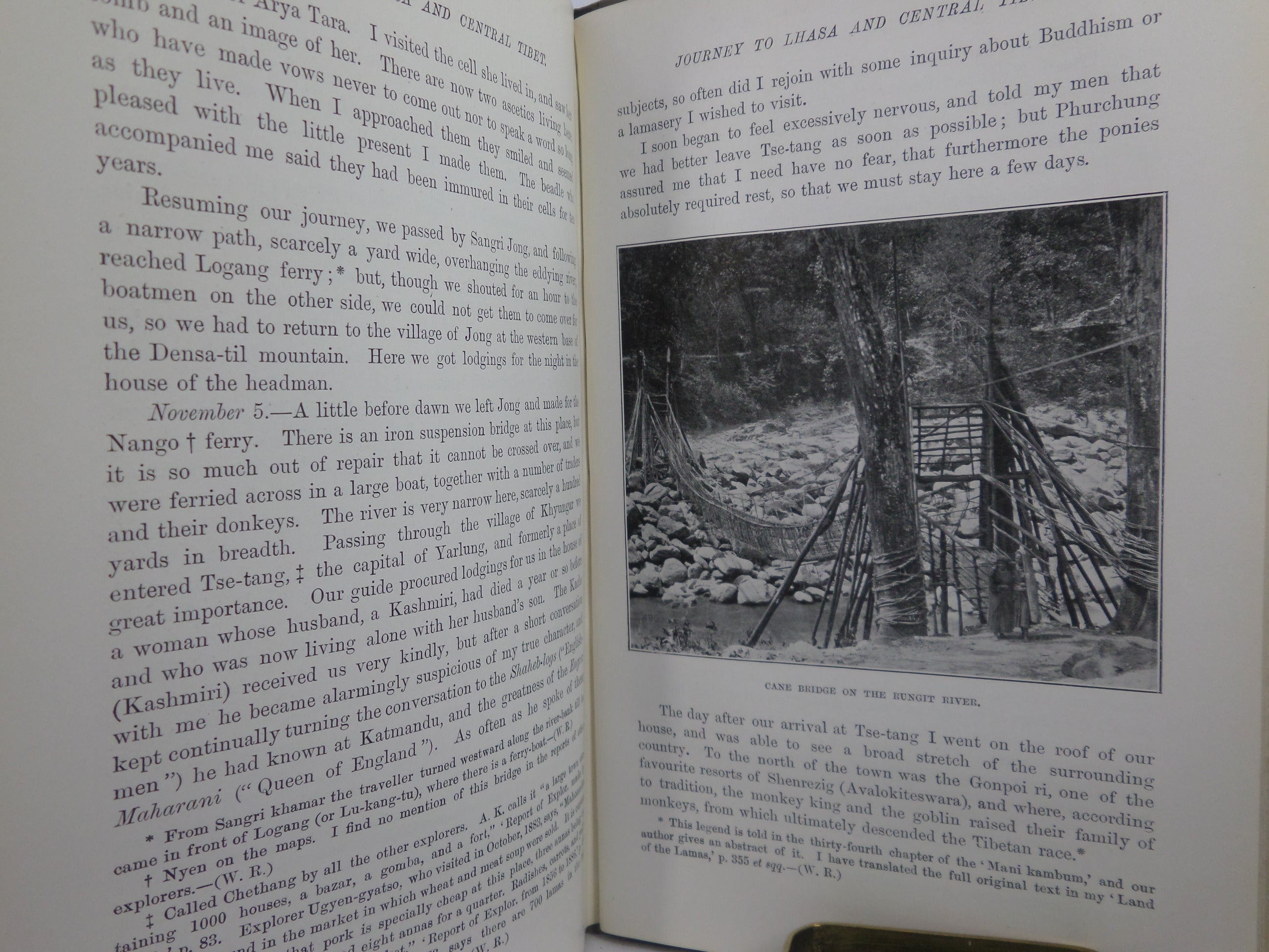 JOURNEY TO LHASA AND CENTRAL TIBET BY SARAT CHANDRA DAS 1902 FIRST EDITION