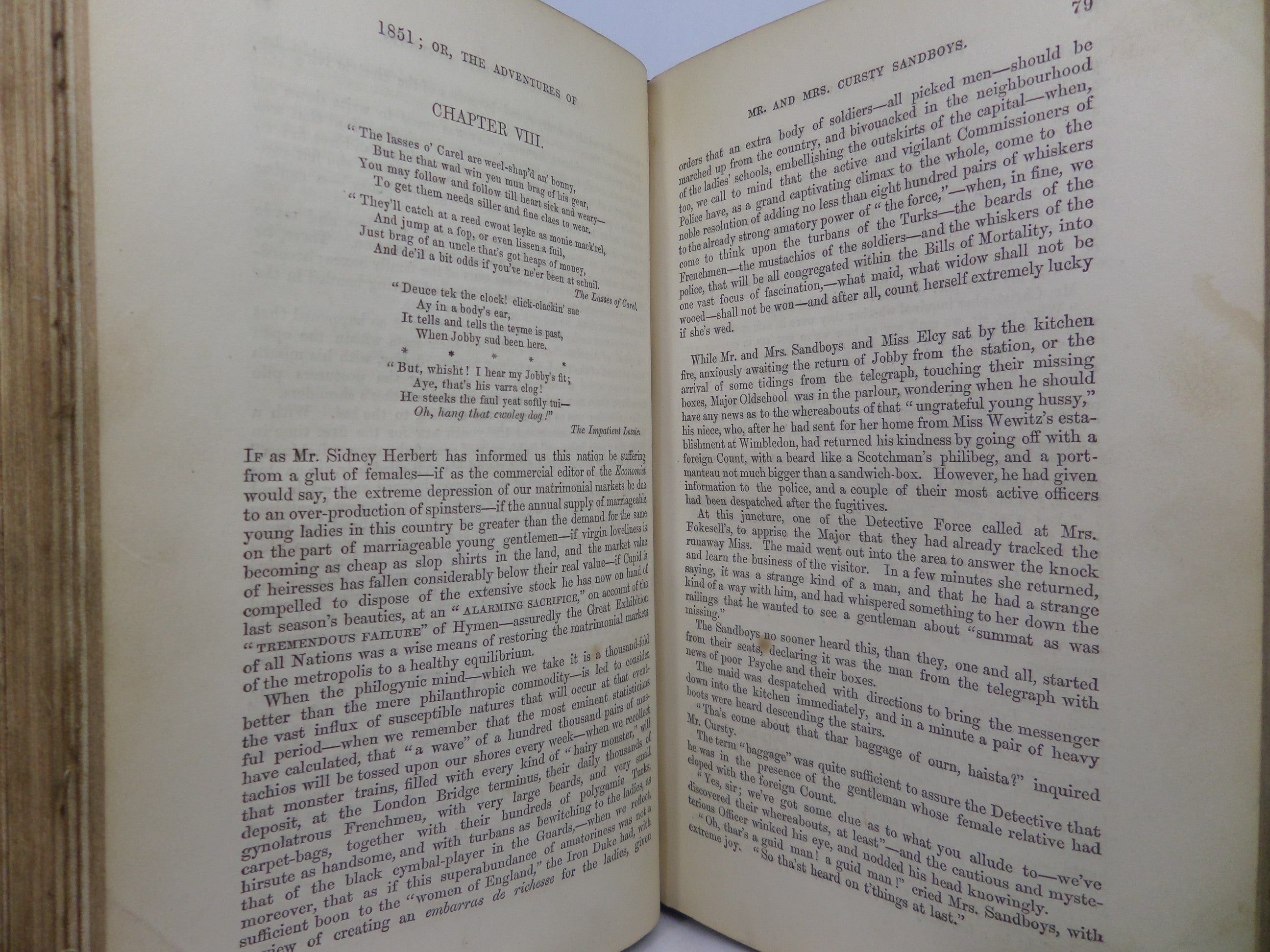 THE WORLD'S SHOW 1851 OR THE ADVENTURES OF MR & MRS SANDBOYS AND FAMILY